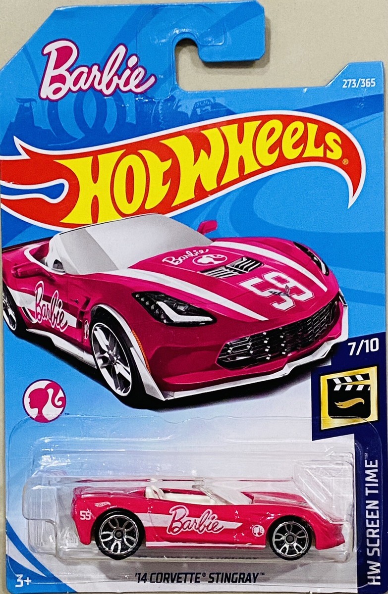 HOT WHEELS Barbie ホットウィール　バービー　コルベット 3台 Barbie the Movie 1956 Corvette 4-PackがMattel Creationsにて