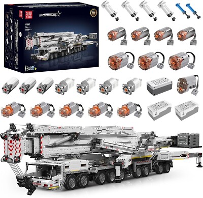 Mould King 17007 APP Remote Controlled Lifting Crane Building Block for RC 8506