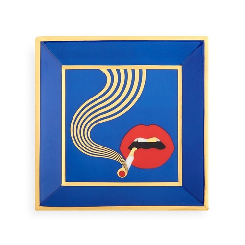 JONATHAN ADLER FRACTAL GLASS TRAY