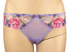 VICTORIA'S SECRET DREAM ANGELS FLORAL EMBROIDERED CHEEKY PANTY XS S M L XL NWT