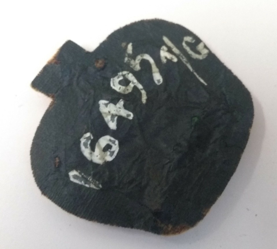 Originale Vintage Militare Inglese Intrecciato Decorativi Corona Su - Foto 2