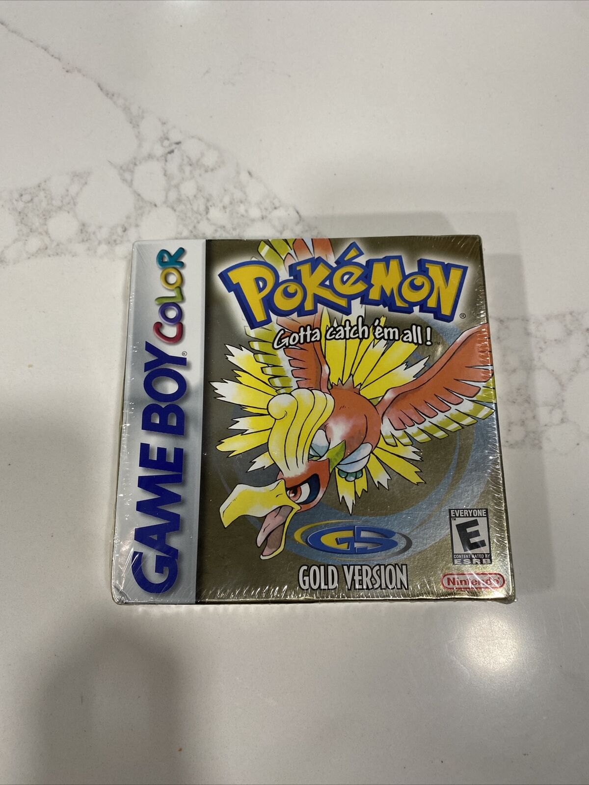 Pokemon Gold Version - Game Boy Color (New In Box, Factory Sealed, Never  Opened)