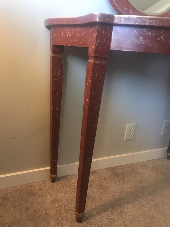 vanity table with mirror - Image 4 of 4