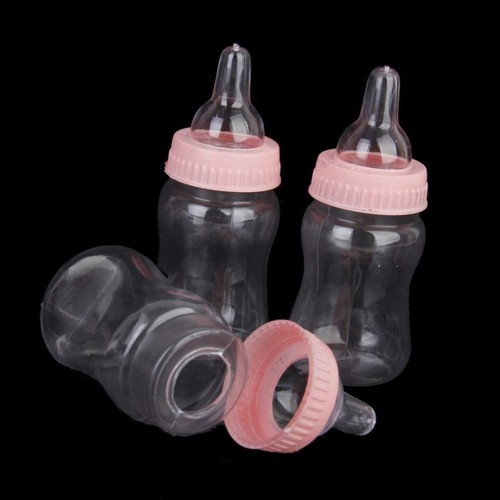 12 24 Fillable Bottles Baby Shower Favors Blue Pink Party Decorations Girl Boy - Picture 3 of 16