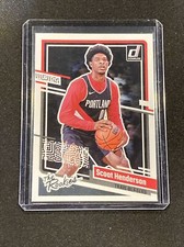 2023-24 Panini Donruss Scoot Henderson The Rookies RED BACK #2 SSP