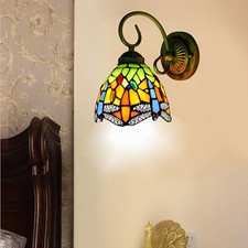 Farblibellen Glaslampe Wohnzimmer Wandleuchte LED Dekorieren Wandlampe