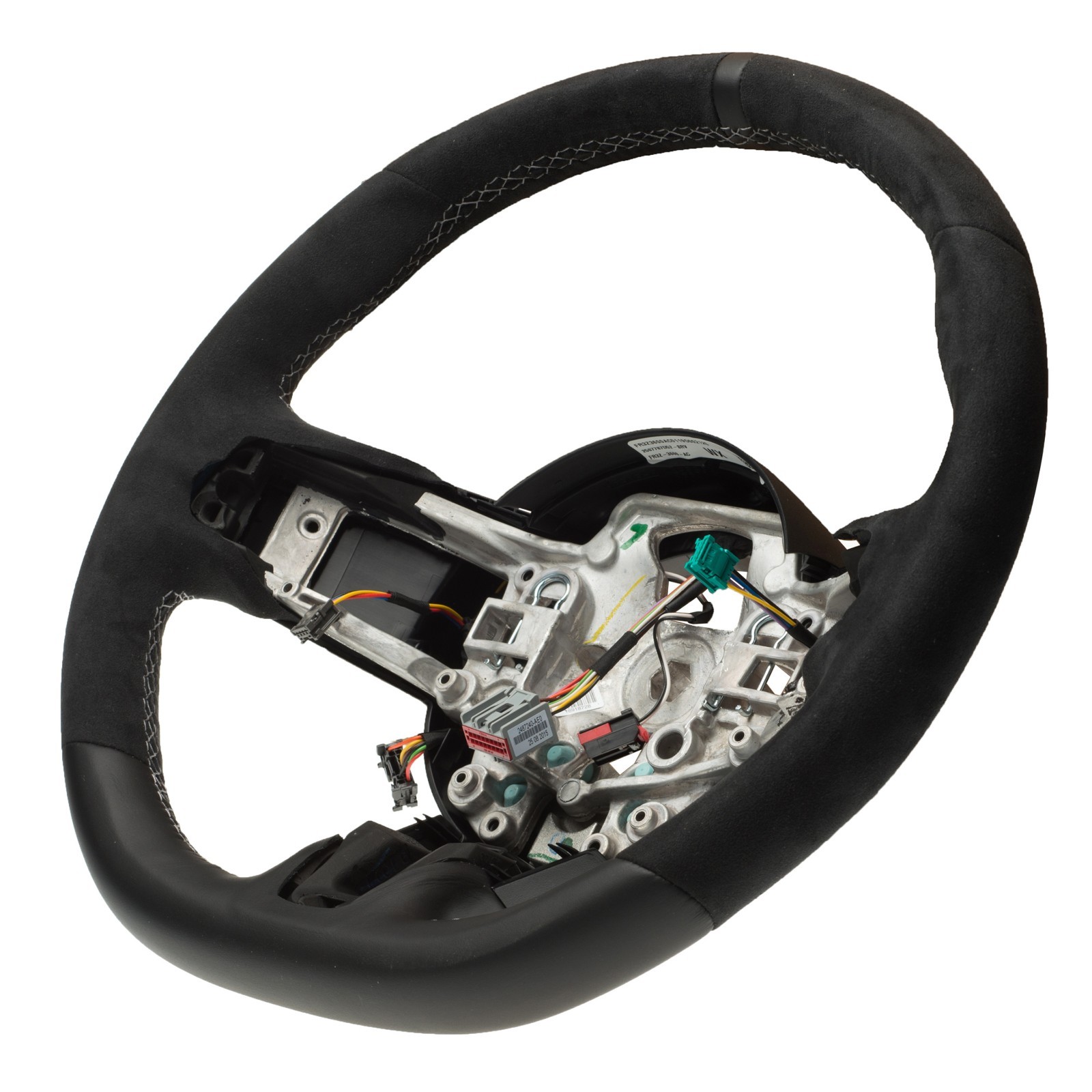 Volante de cuero con Alcantara para Ford Mustang 2015-2017 (P/N FR3Z3600AC)