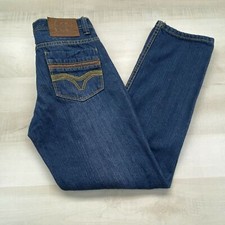 Carters Boys Youth Straight Jeans 14 26x27 Blue Medium Wash Denim Watch the Wear