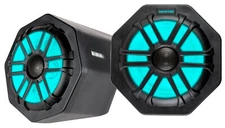 Pair Memphis Audio GEN65FE 75w RMS LED Speaker Pods For 2016+ Polaris General