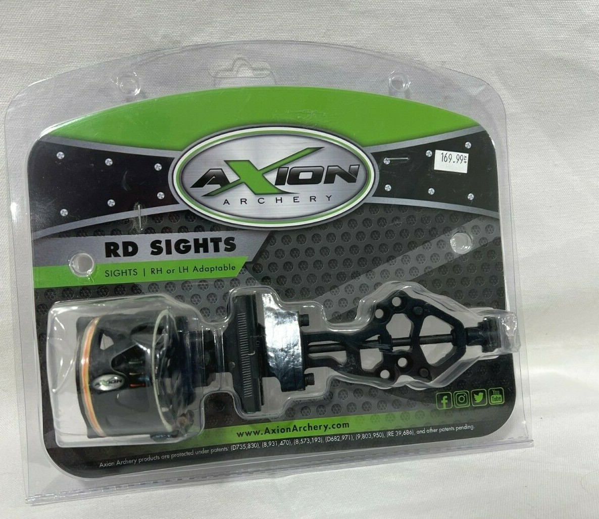 Axion Archery RD Sight 3 Pin eBay