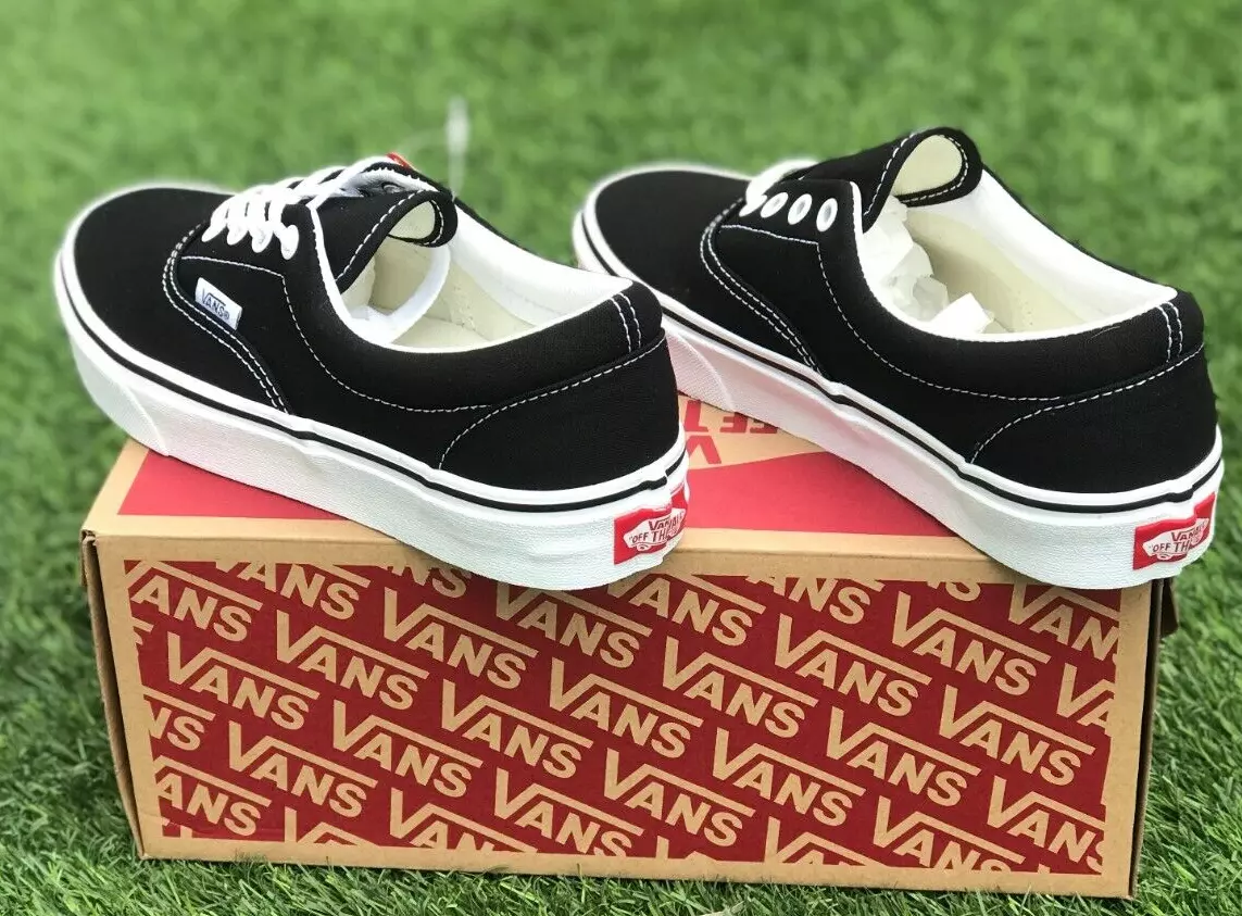 koppeling Zeehaven aluminium Era Vans Shoes color Black White | eBay