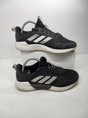 Adidas Mens 8 Edge Runner Black Athletic Sneakers EE9047