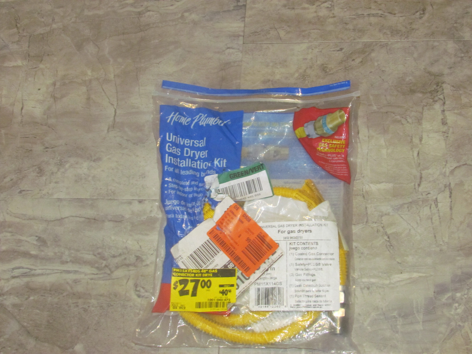 BrassCraft PM15X114DS Gas Dryer Connector Kit for sale online eBay