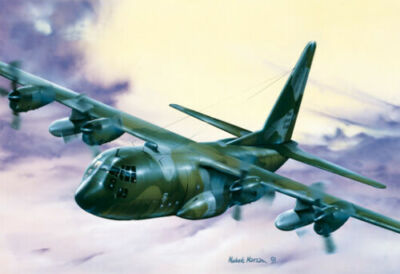 Italeri 1/72 SCALE C130H Hercules Aircraft MODEL KIT ITAL15~MINT IN BOX