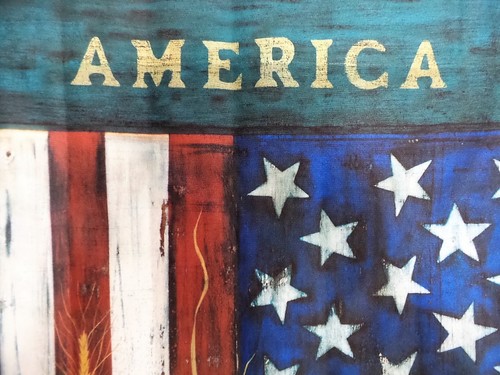 America Standard House Flag by Toland #1118 24"x36" Warren Kimble Artist - Picture 2 of 6