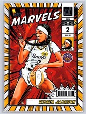 2025 Donruss WNBA #6 Rickea Jackson Net Marvels