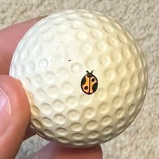 Vintage Ladybug Logo Golf Ball