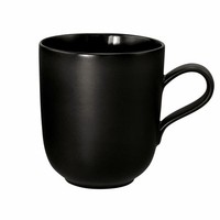 Seltmann Weiden Henkelbecher Liberty Velvet Black, Tasse, Porzellan, 400 Ml