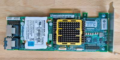 CONTROLLER SUN 375-3536-04 R50 8PORT SAS RAID PCIE 256MB BAT-00014-01 LOW PROFIL