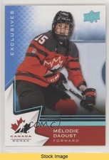 2020 Upper Deck Team Canada Juniors Women's WC Blue Melodie Daoust #63 READ kn5