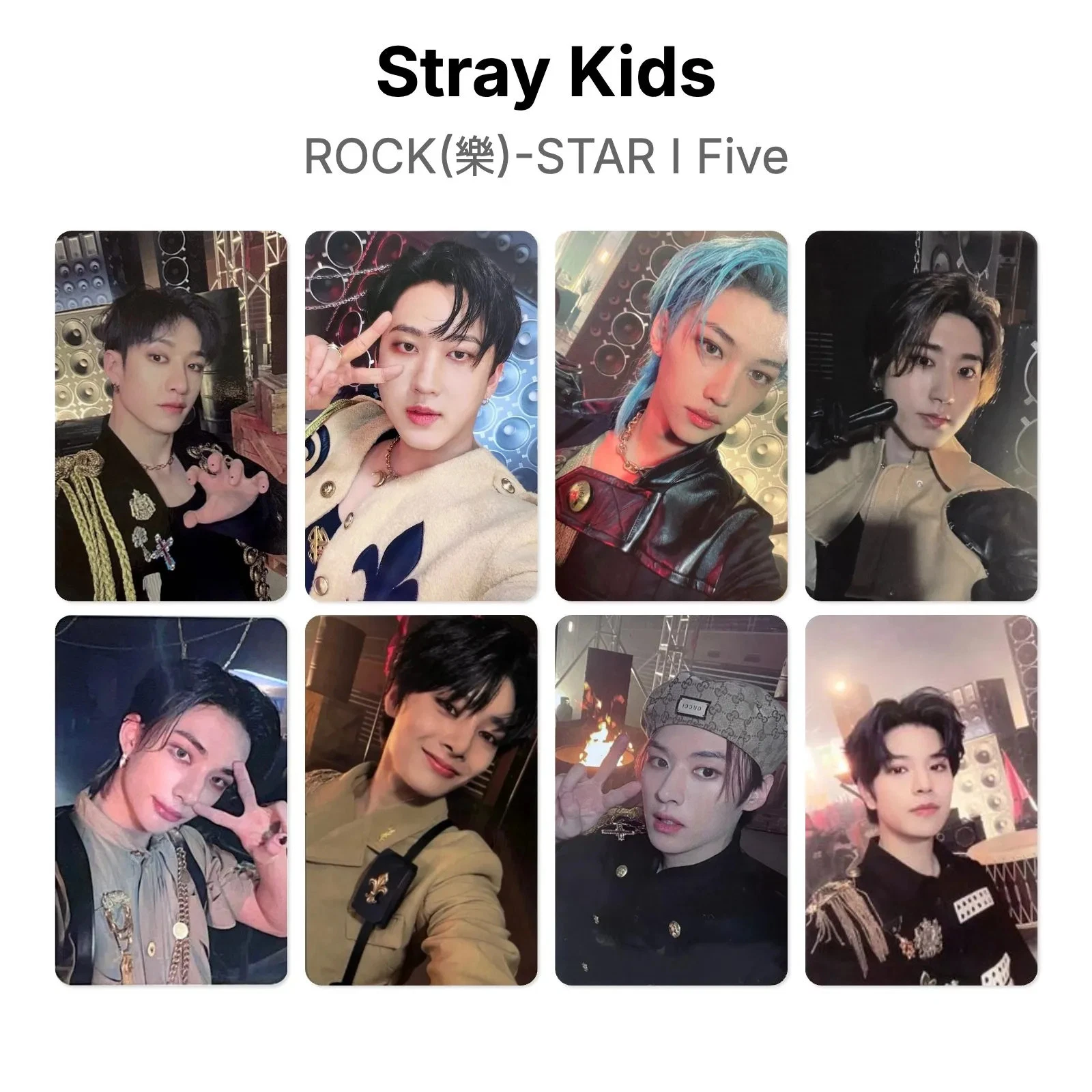 Hyunjin - 樂-STAR / ROCK-STAR Album PC photocard photocard