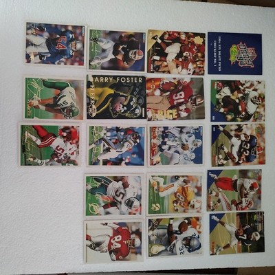 FLEER 94 FOOTBALL TRADING CARDS LOT OF 18 GOOD CONDITION