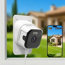 2K QHD Smart Window Camera, 2.4/5G WiFi Indoor Cameras For Home Security