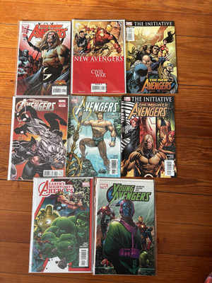 The New Avengers #9 25 28 Young Avengers #4 Earths Mightiest Hero s (Marvel) (8)
