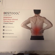 Red Light Therapy for Body 660nm 850nm BestQool Triple Chip Near Infrared NIB