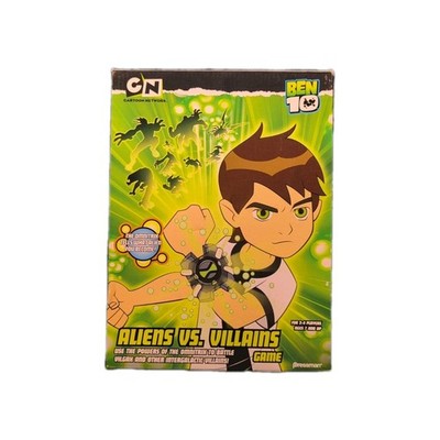 ALIENS VS VILLAINS BEN 10 ~ BRETTSPIEL Pressman 2008 alle Teile enthalten