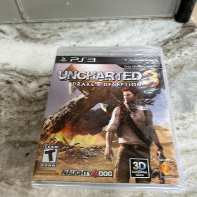 Uncharted 3: Drake's Deception (Sony PlayStation 3, 2011) PS3 Complete New Seal