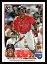 Jeter Downs 2023 Topps #165 Boston Red Sox BASEBALL ROOKIE *082