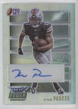 2024 Leaf Pro Set Metal Power Silver Prismatic 11/15 Kyle Parker Auto r7x