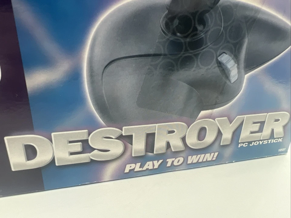 Gravis Destroyer Joystick Model 10501 NEW Vintage PC Flight Controller Game Port - Image 3 of 4