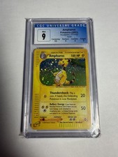 Pokemon Ampharos Aquapolis Holo Rare #H1 CGC 9 Mint on eBay