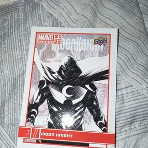 Upper Deck 2022 Marvel Annual 2021-22 Moon Knight Base Set Non-Sport Card #54