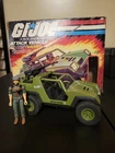 G.I. Joe VAMP W/BOX JEEP Vehicle Clutch Striaght Arm Hasbro 1982 Vintage Rare