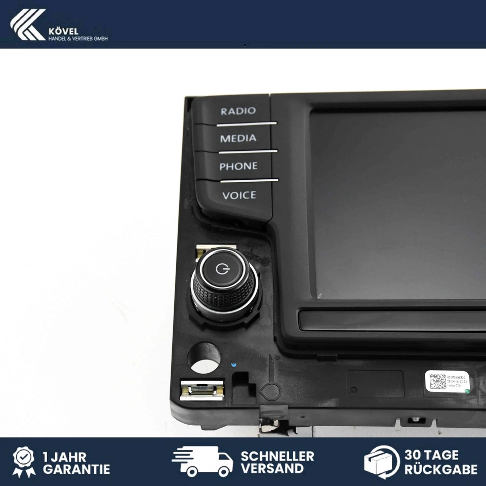 Original Display Bildschirm Navigationssystem VW Golf 7 VII 3G0919605D - Bild 2 von 4