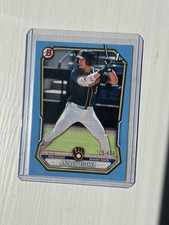 Bowman 2026 Andrew Fischer Sky Blue /499 RC #BP-149 Milwaukee Brewers