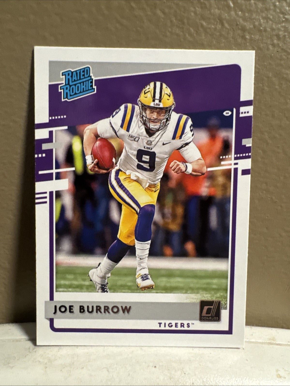2020 Panini Chronicles Draft Picks - Donruss Rated Rookies Joe Burrow #1 (RC)
