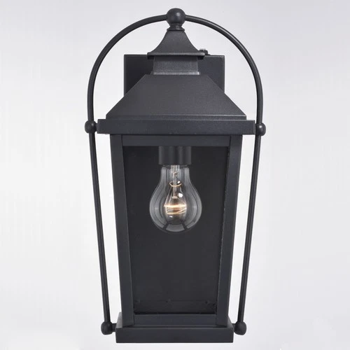 Vaxcel Lighting T0540 Lexington 1 Light 15" Tall Outdoor Wall - Black - Picture 2 of 8
