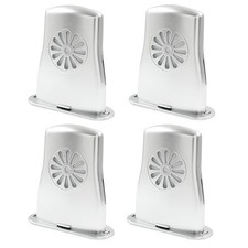 Bonsicoky 4 Pcs Acoustic Guitar Humidifier, Silver Humidifier