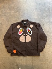 Kanye West Graduation Bear Canvas Work Jacket By MMM Size L Eisenhower Style YZY