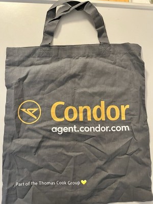 CONDOR Airline, Shopper Bag. Einkaufsbeutel. Condor Fluggesellschaft
