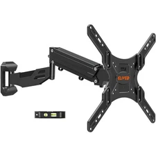 Height Adjustable TV Wall Mount for Most 23-55 Inch TVs, Spring Arm Full Motion