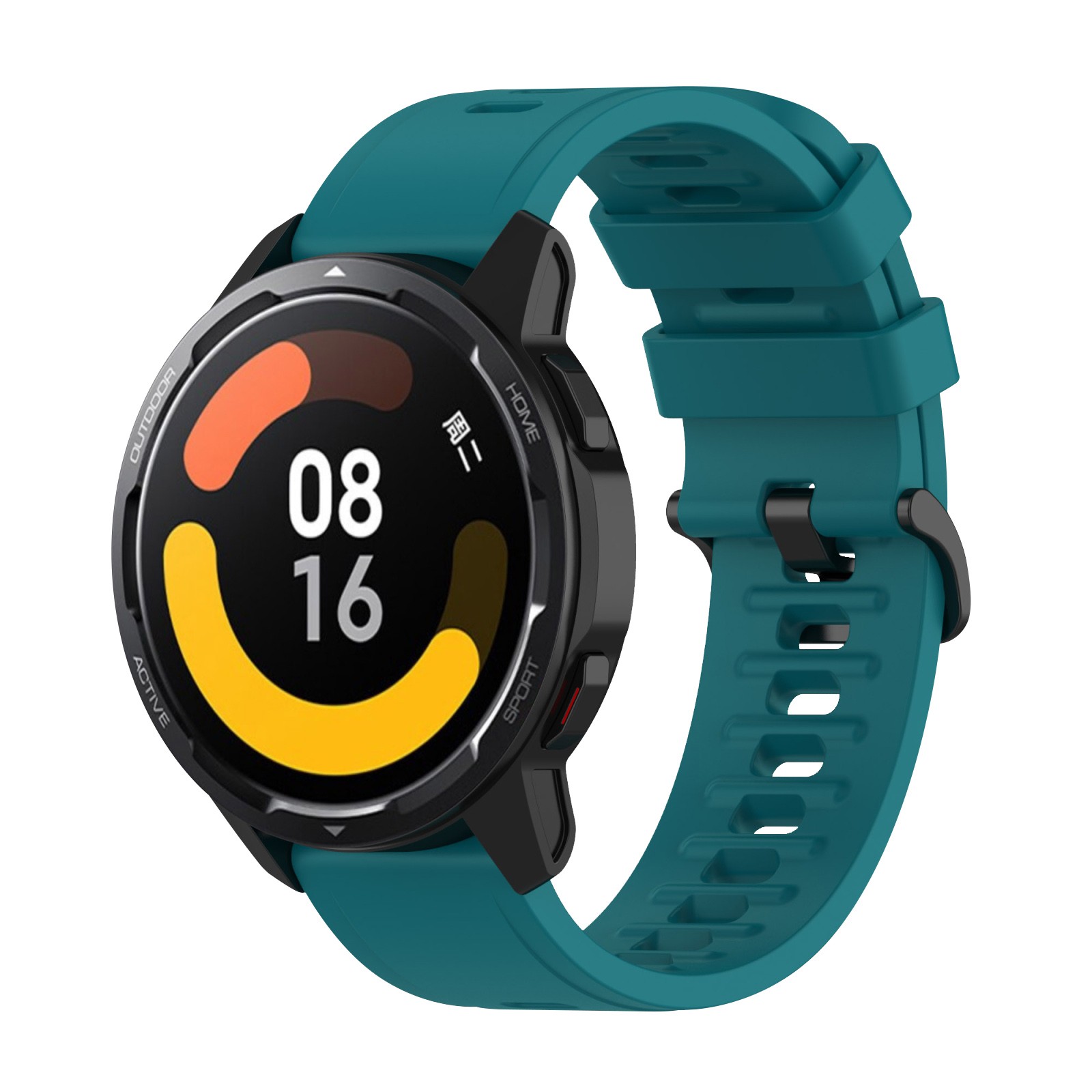 Bracelet silicone vert Xiaomi Watch Color 2 pour le sport et quotidien