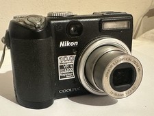 Nikon Coolpix P5000 compact digital camera WORKS BUT HAS ISSUES so AS IS