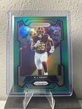 2023 Panini Prizm #400 K.J. Henry Green