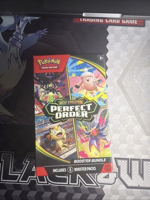 Pokemon TCG Mega Evolution Perfect Order Booster Bundles New Sealed 6  Packs