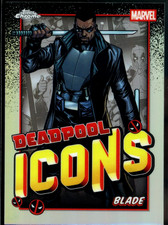 Blade 2025 Topps Chrome Marvel Deadpool Deadpool Icons #DI-8